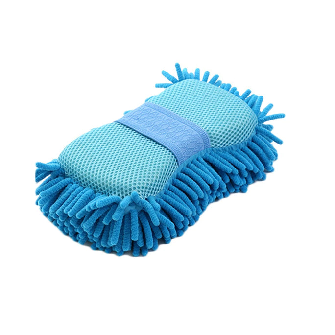 5-in-1 Magic Car Wash Glove: Premium Chenille Microfiber for Effortless Shine