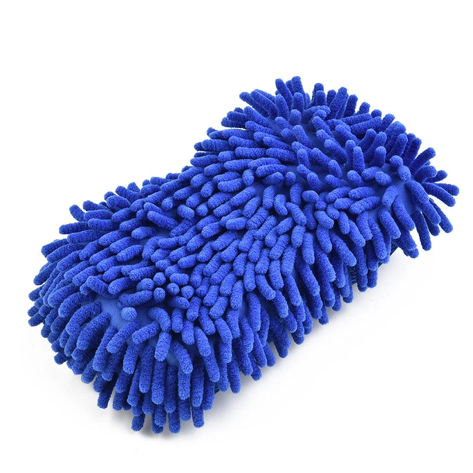5-in-1 Magic Car Wash Glove: Premium Chenille Microfiber for Effortless Shine